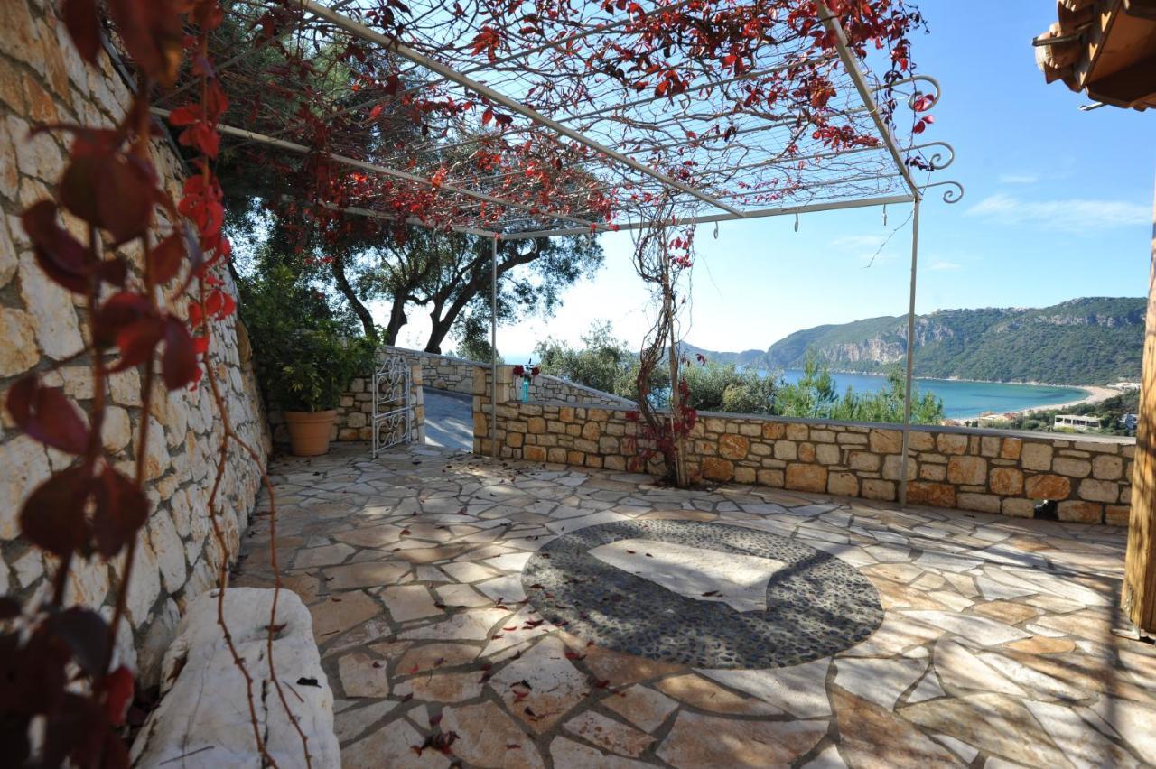 Villa Theodora View Apartments Zeys Agios Georgios Pagon Dış mekan fotoğraf